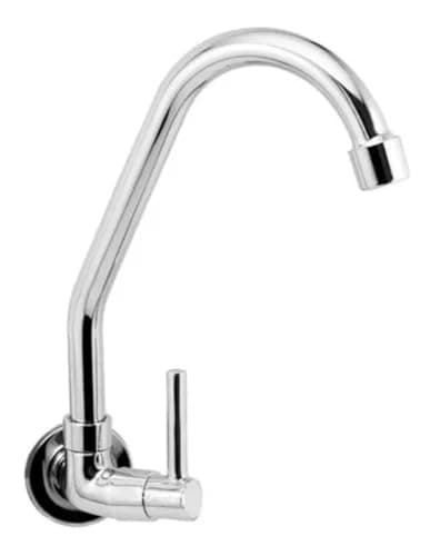 TORNEIRA DE INOX BICA MÓVEL DE PAREDE PARA COZINHA, BANHEIRO