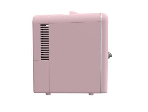 Frigidaire - Mini geladeira pessoal retrô portátil para carro, escritório, quarto, dormitório ou cabine, sem freon, 30 cm P x 18 cm L x