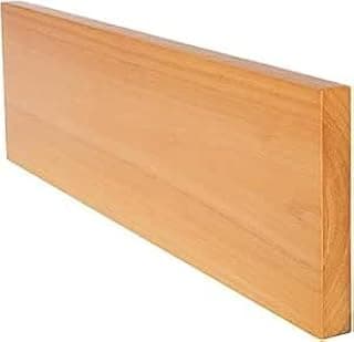 Prateleira Flutuante de Madeira Maciça com Suporte Invisível – 50 a 80 cm – Cores Mel Preto ou Verniz Incolor – Para Sala Quarto e Cozinha (Verniz Incolor, 50cm, 1)