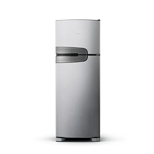 Geladeira Consul Frost Free Duplex 340 litros com Prateleiras Altura Flex cor inox - CRM39AK 220V
