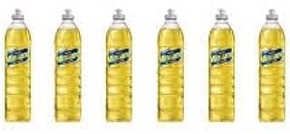 Kit com 6 Detergentes Minuano Líquido Neutro Amarelo 500ml
