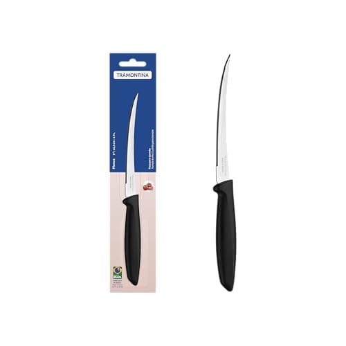 Faca para Tomate Tramontina 5 Polegadas Preto