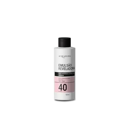 Acquaflora Emulsão Reveladora 40 Vol 90 Ml (Água Oxigenada)