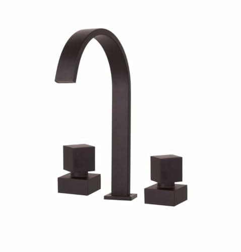 Misturador Lavatório Preto Fosco Duplo Comando Samer