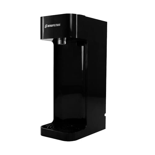 Hidrofiltros - Purificador de Água Facile com Refil C3 Elimina Cloro, Odores e Sabores Cor Preto Hidrofiltros