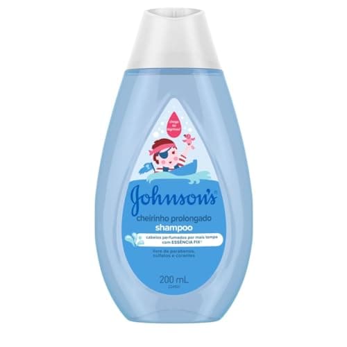 Johnson's Baby Shampoo Infantil Cheirinho Prolongado, 200ml