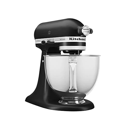 Batedeira Stand Mixer KitchenAid Artisan Black Matte - 110V, KEA33CP