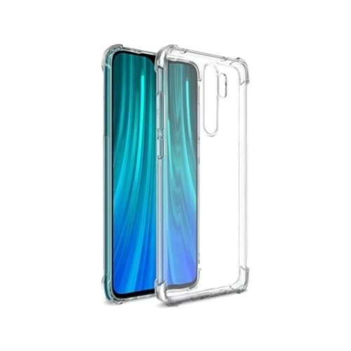 Capa transparente anti-choque para celular Redmi Note 8 Pro.