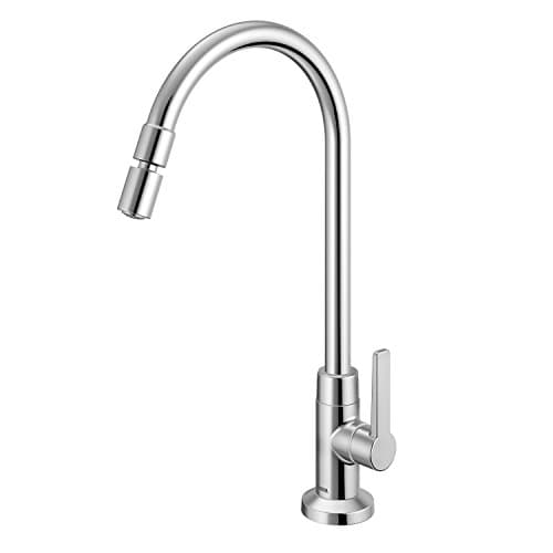 Torneira para Pia de Cozinha Gali Metal Bica Alta Docol, Cromado