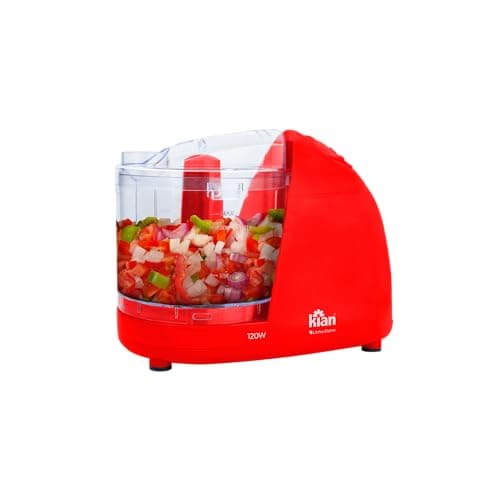 Processador de alimentos Kian Mini Vermelho 120W 127v