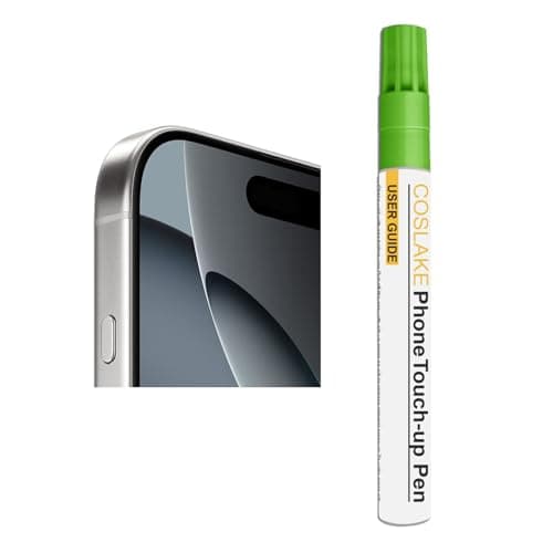 Caneta de retoque COSLAKE para iPhone com tinta de titânio branco