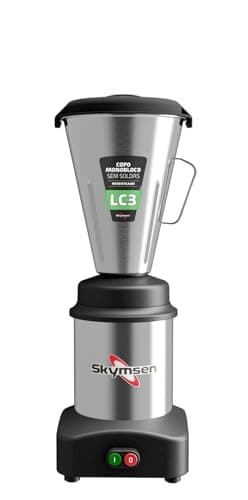 Liquidificador Industrial Skymsen LC3 3,6L em Aço Inox