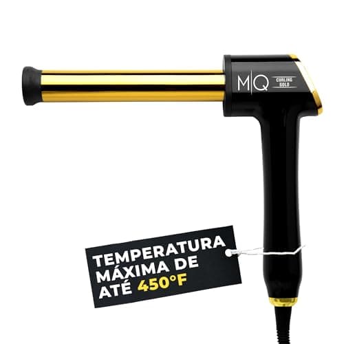 MQ Professional - Modelador de Cachos Profissional Gold Titanium 25mm
