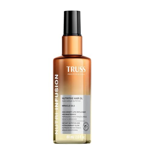 Truss Óleo Capilar Nutritivo Nutri Infusion | Nutrição Profunda e Controle de Frizz | 60ml