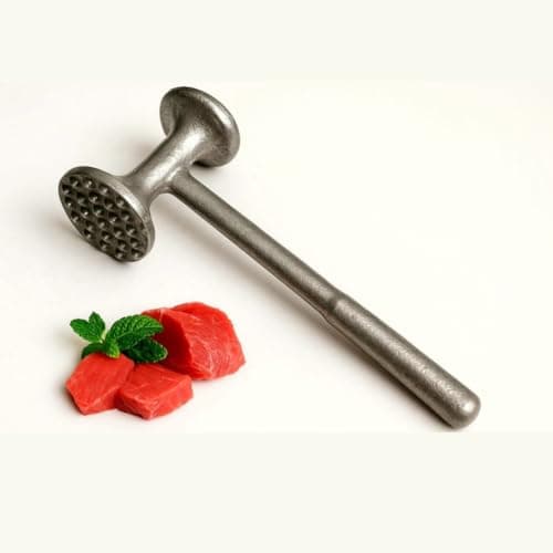 Martelo de cozinha manual de alumínio para amaciamento de carne