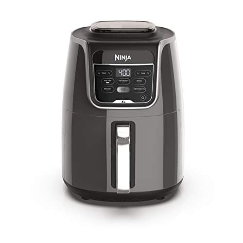 Fritadeira Elétrica Air Fryer Ninja AF150AMZ 5 em 1 5,5 Litros Cinza e Preto 1750W