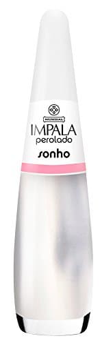 Esmalte Perolado Sonho, Impala Cosmeticos, Branco