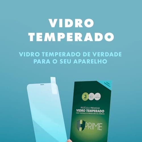 Película Hprime vidro temperado verde para Samsung Galaxy A15 e A15 5G.
