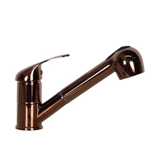 Torneira Cozinha Gourmet Mocomando Misturador Rose Gold