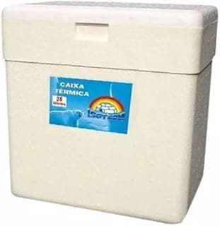 Caixa Térmica De Isopor 28 Litros Sorvete Refrigerante 40x27cm