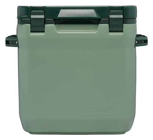 Refrigerador Stanley verde de 30 QT para uso ao ar livre