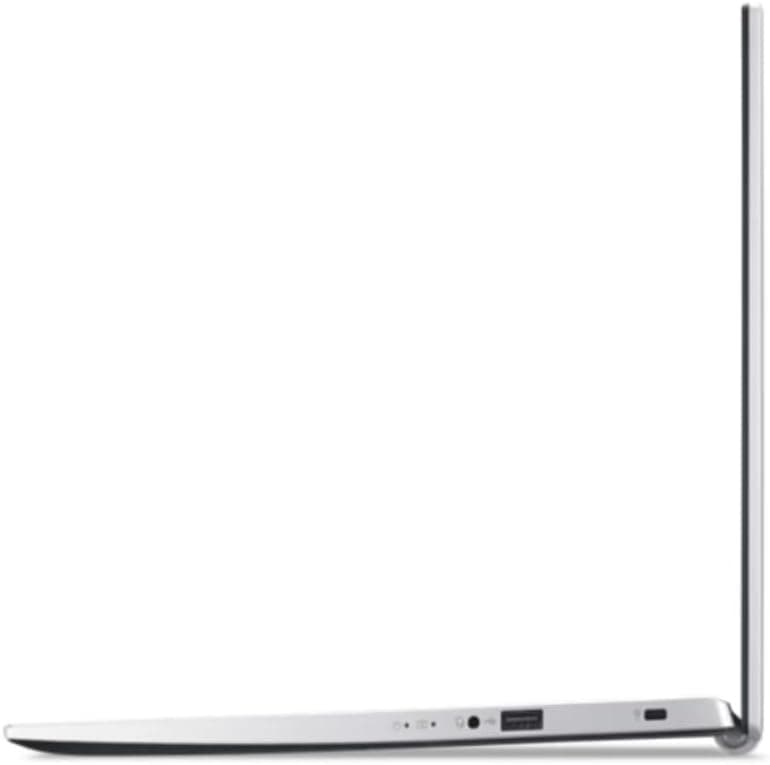 acer Notebook Aspire, tela LCD FHD de 15,6 polegadas (1920 x 1080), Intel i5-1135G7, RAM DDR4 de 12 GB, SSD PCIe de 512 GB, webcam, HDMI, RJ45, Wi-Fi 6, Windows 11 Home, prata, mouse pad TWE