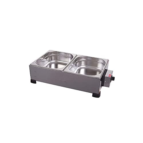Derretedeira Profissional Marchesoni com Duas Cubas de Aço Inox 2.5 kg 220V