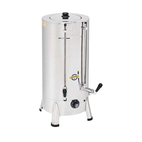 Cafeteira elétrica profissional Marchesoni 1300W 6L aço inoxidável