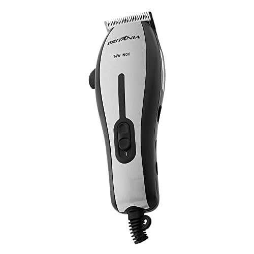 Britânia Cortador De Cabelos 14W Inox N 127V