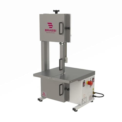 Serra Fita de Mesa Semi Inox BSIM-178 Plus - 1/2 c.v. Lâmina de 5/8 x 1,78 - Braesi Bivolt Automático