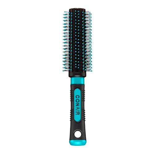 Conair Escova redonda Salon Results – Escova de cabelo com cerdas de nylon para pentear