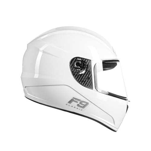 Fly Capacete Fechado Moto F-9 HG Classic Branco 60