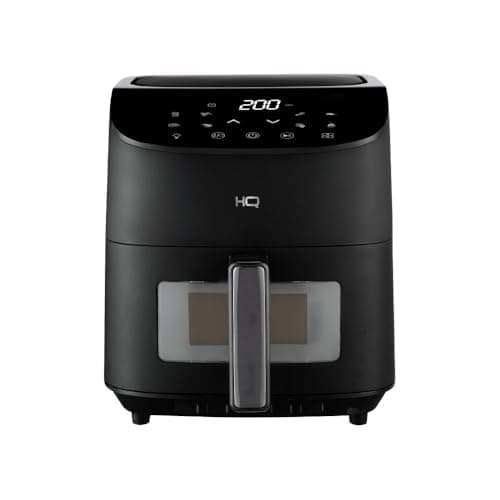 Fritadeira sem óleo AirFryer HQ 7 litros digital com visor preto