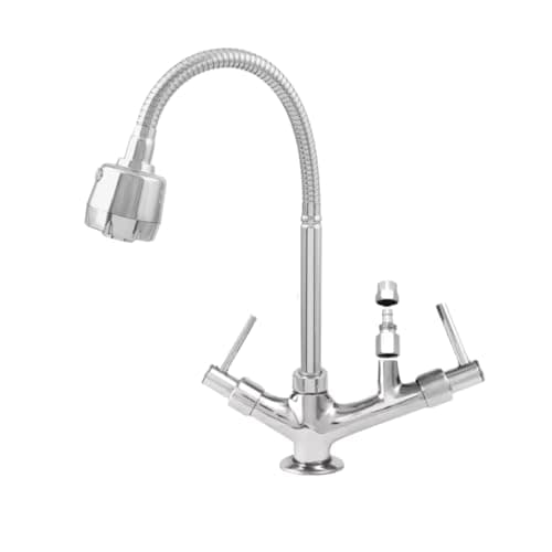 Torneira Bancada Cozinha Bica Gourmet Saída Filtro e Purificador