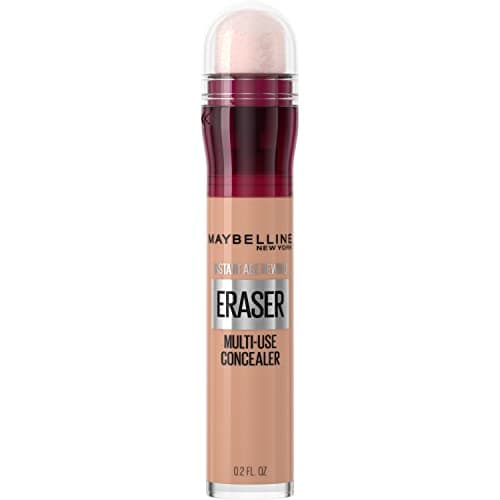 Maybelline NY Instant Age Rewind Eraser Corretivo Líquido Multiuso que Corrige Olheiras e Linhas Finas, Contorna e Ilumina, Alta Cobertura e Fórmula Vegana, Cor 140 Honey, 6ml