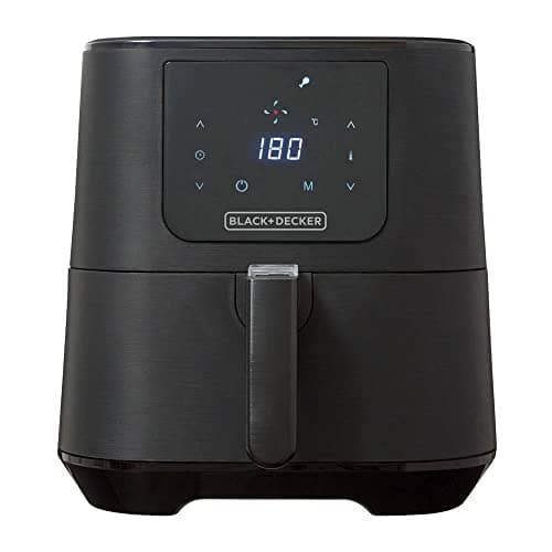 Black Decker Air Fryer, Fritadeira Elétrica Digital, sem Óleo, com Capacidade de 7L Modelo AFD7Q, 220V