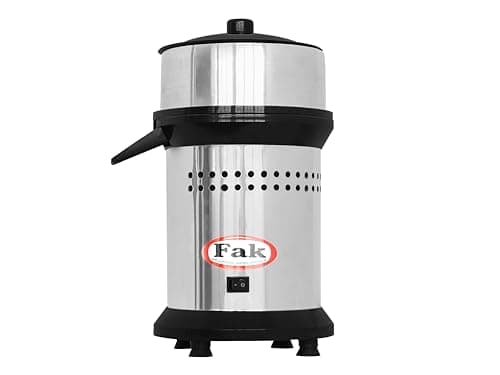 Extrator pressionador de suco inox Fak com fundo branco