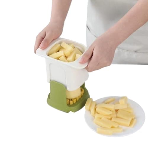 Cortador Picador Fatiador De Legumes Frutas Em Cubos Manual