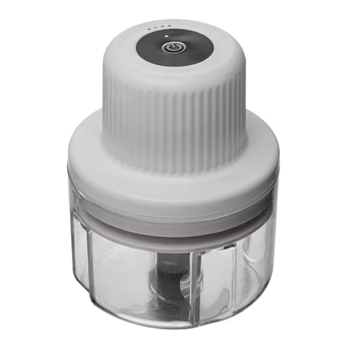 LYOR - Mini Processador com Entrada Usb 8,5cm x 8,5cm x 12cm Branco Plástico