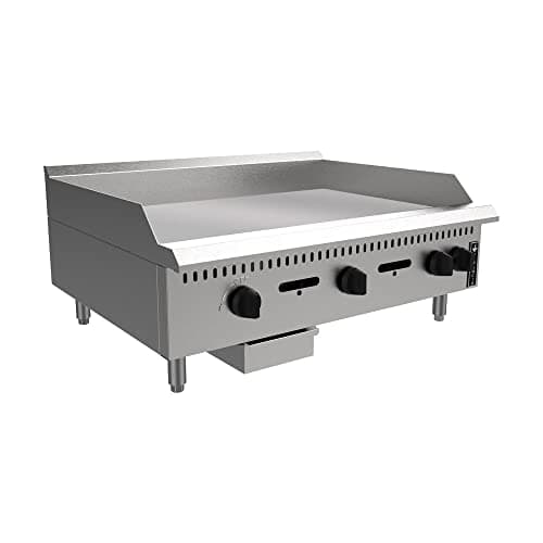 Chapa Bifeteira Profissional Industrial Prime a Gás 90cm Pcm090g 8mm - Venâncio