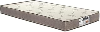 Colchão solteiro marrom sensor espuma D20 188x88x12 para quarto sala cama revestimento estampado