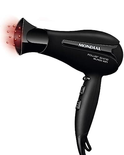 MONDIAL Secador Power Shine, Preto, 1900W, 110V - SC-13
