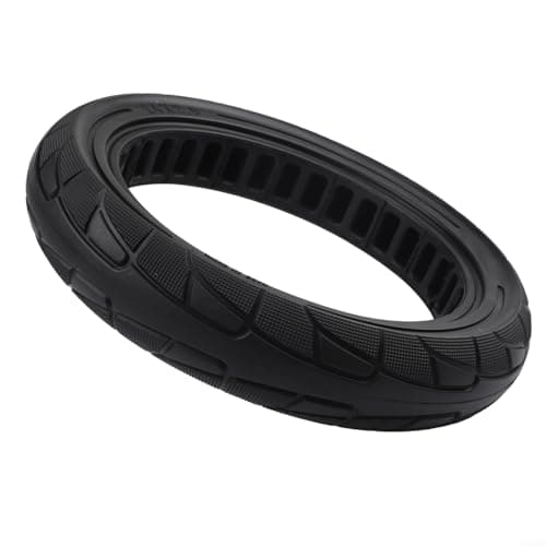 Pneu sólido de 35 cm 14 x 2,50 (2,50-10) não pneumático - pneu de substituição para bicicletas elétricas — borracha, antiperfuração, sem inflação, E-para pneu de bicicleta