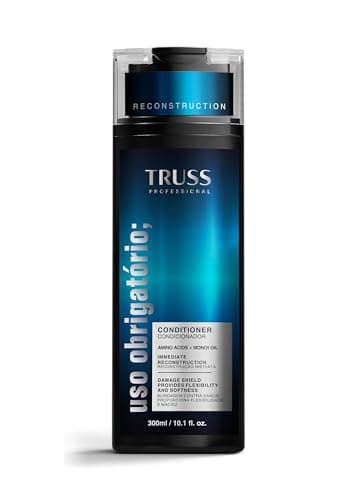 Truss Condicionador Uso Obrigatório Reconstruction | Reconstrução, Hidratação e Brilho para Cabelos Danificados | 300ml
