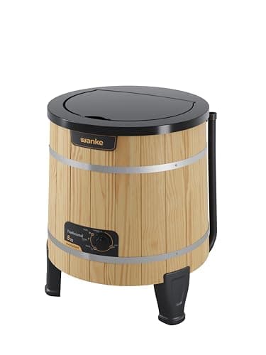 Lavadora tradicional Wanke 5.0 Clara III, madeira e metal, 127V, 60Hz