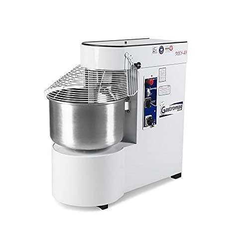 Amassadeira espiral 40kg 220V 3.0Cv Gastromaq MES 40