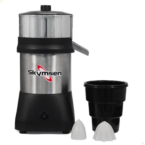 Extrator de Sucos Alumínio Bivolt EX-619418 Skymsen com Copo e Filtros