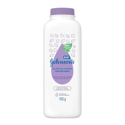 Pó Dermo Protetor JOHNSON'S® Hora do Sono 100 g