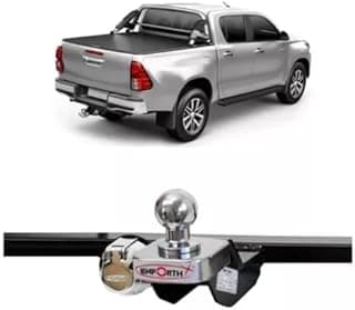 Hitch Master - Engate Reboque Fixo para Toyota Hilux SRV Cabine Simples/Dupla 2016/2023 - Capacidade de Tração 750Kg - INMETRO