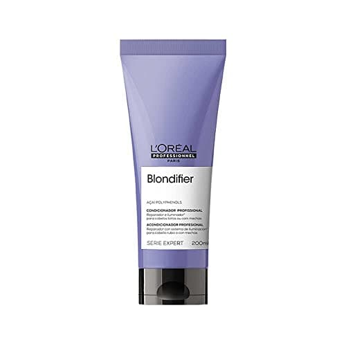 L'Oréal Professionnel Condicionador Blondifier, Tratamento Nutritivo e Suavizante, Aumenta o Brilho e Combate a Oxidação dos Fios, Para Cabelos Loiros ou Descoloridos, 200ml